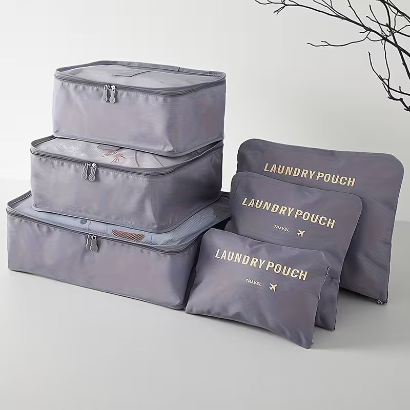 Packpåsar för din resa, 6 delar