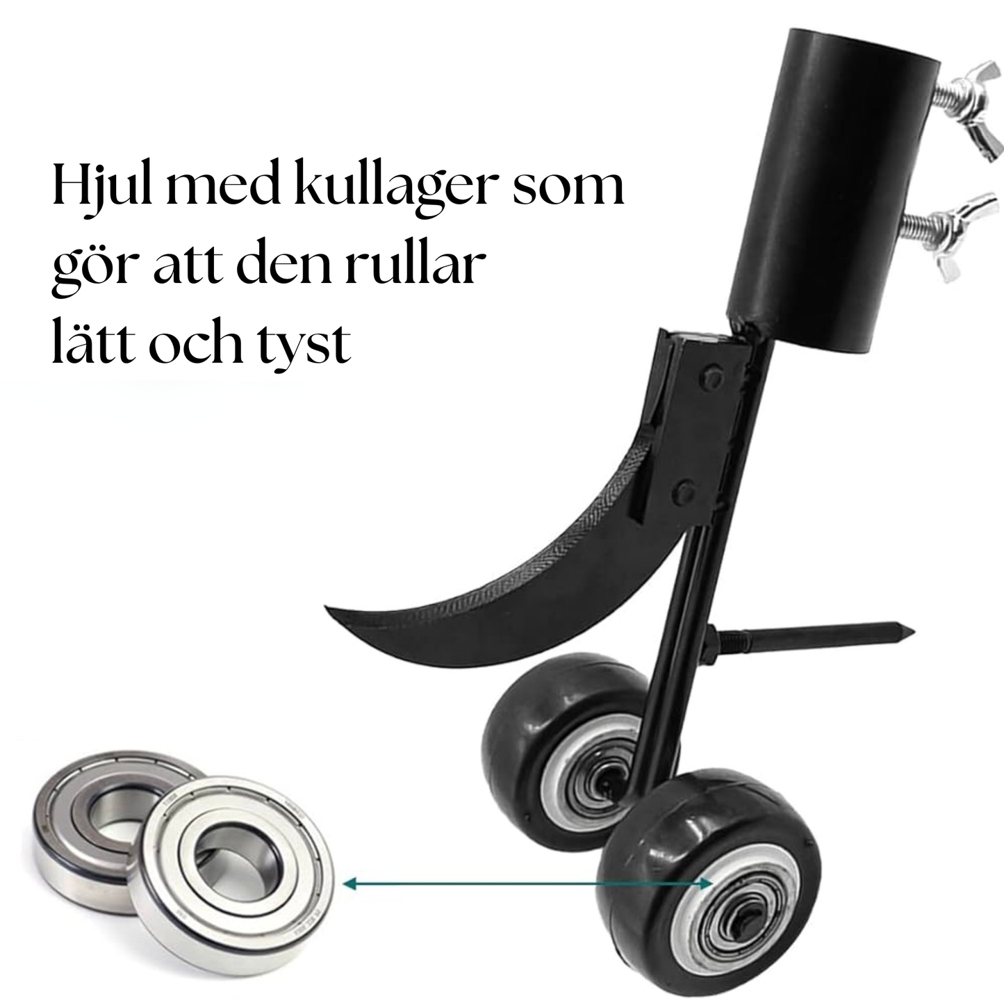 Plattrensare för ogräs