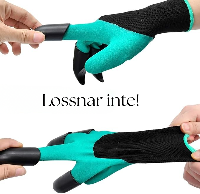 Handskar med klös i!