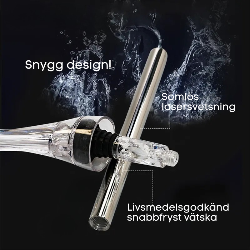 Vinkylstav med Hällpip – Kyl Vinet på Sekunder!